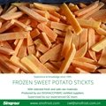 IQF Sweet Potato Slices,Frozen Sweet Potato Slices,steamed/blanched