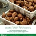IQF Steamed Sweet Potato Cuts,Frozen Steamed Sweet Potato  Random Cuts 9