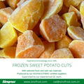 IQF Steamed Sweet Potato Cuts,Frozen Steamed Sweet Potato  Random Cuts