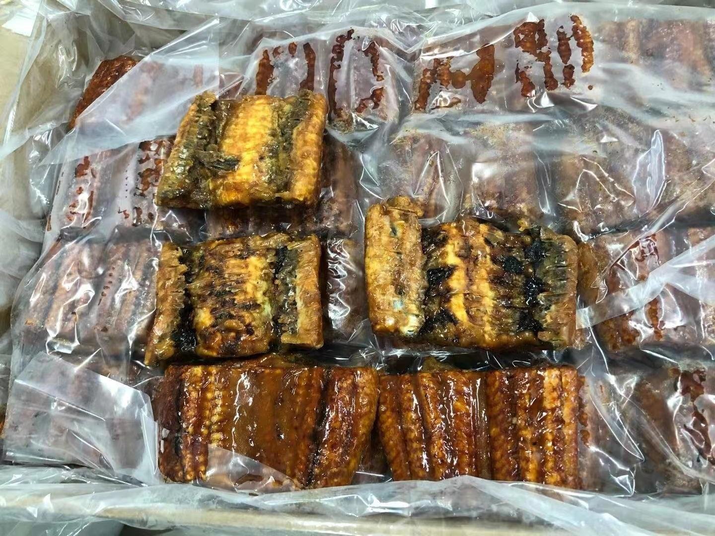 Frozen Seasoned Roasted Eel Cuts,Unagi Kabayaki Cuts,Unadon Cuts 2