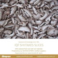 IQF Shiitake Slices,Frozen Shiitake Slices,IQF Sliced Shiitakes