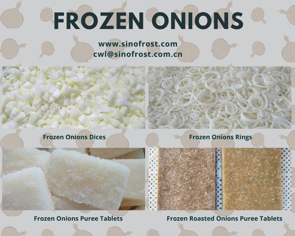 Frozen Fried Onions Strips, Frozen Roasted Onion,Frozen Fried Diced Onions, 14