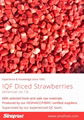 IQF Diced Strawberries,Frozen Strawberry Dices,IQF Sliced Strawberries