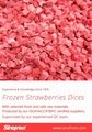 IQF Whole Strawberry,Frozen Strawberry Wholes,IQF strawberries,Darselect variety 8
