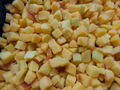 IQF Apricot Dices,Frozen Apricot Dices,IQF Diced Apricots,unpeeled,unblanched