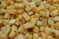 IQF Apricot Dices,Frozen Apricot Dices,IQF Diced Apricots,unpeeled,unblanched