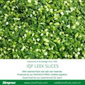 IQF Leek Slices,Frozen Leek Slices,IQF Leek Cuts,IQF Chopped Leeks 2