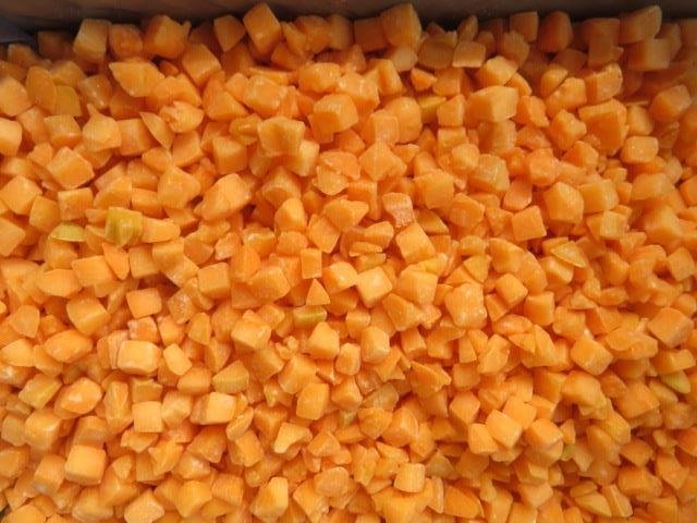 IQF Apricot Dices,IQF Diced Apricots,Frozen Apricots Cubes,peeled,blanched 2