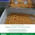 IQF Sweet Potato Dices,Frozen Sweet Potato Dices,steamed/blanched
