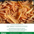 IQF Sweet Potato Slices,Frozen Sweet Potato Slices,blanched/steamed