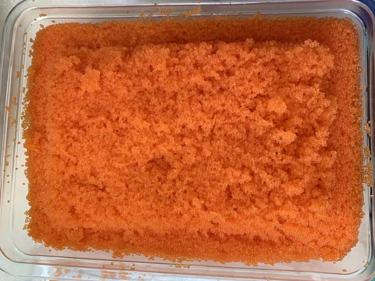 Frozen Seasoned Capelin Roe,Frozen Seasoned Masago,Spring Fish Roe,Ebiko 5