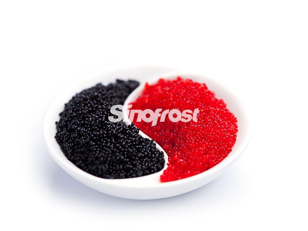 Frozen Seasoned Tobiko,Frozen Seasoned Flying Fish Roe,Japanese Sushi Food  8