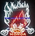 neon signs for sports, motorcycle