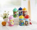 children plastic water bottle with 3D