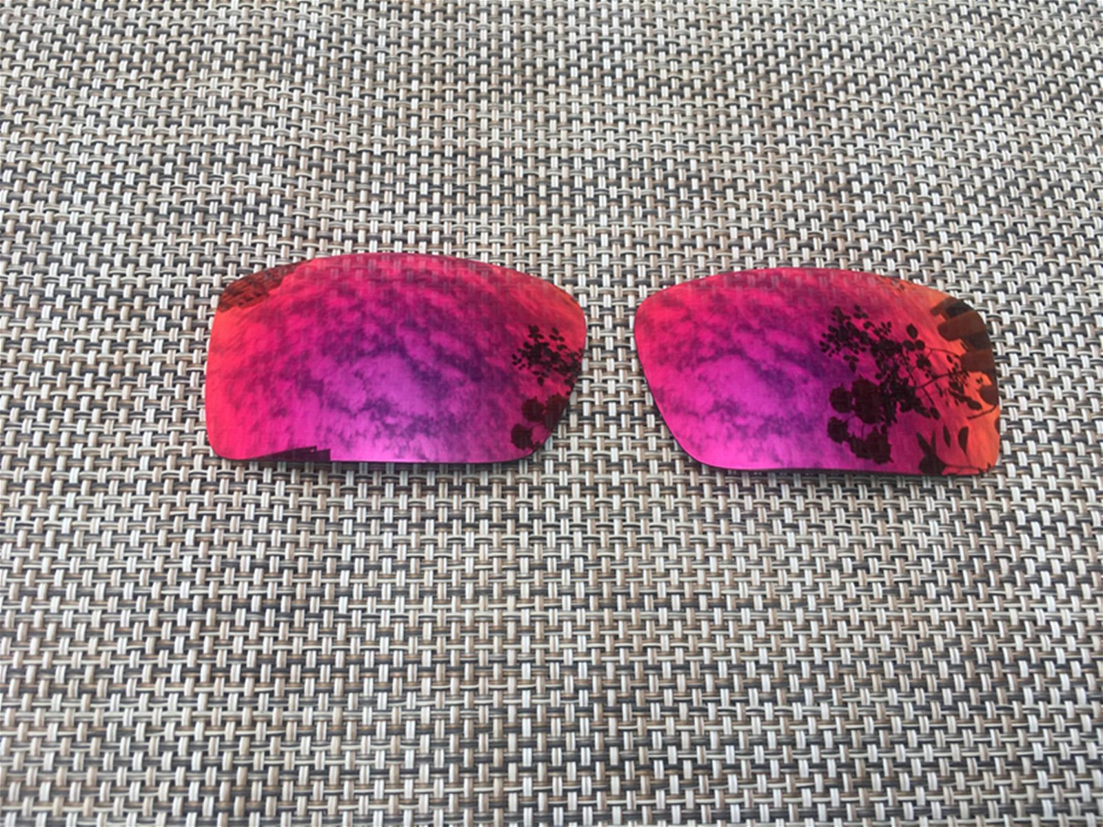 Fire Red  Replacement Polarized Lenses for  Gascan Sunglasses  2