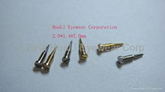 Screw for make eyeglasses