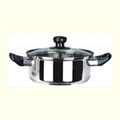 20cm Stainless Steel Casserole (176) 1