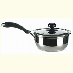 16-18cm Stainless Steel Saucepan (218-219)