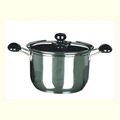 22cm Stainless Steel Casserole (222-223)