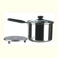 18cm Stainless steel steamer sets (034)