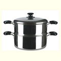 26cm Stainless steel steamer sets (023)