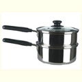 18cm Stainless steel steamer sets (036) 1