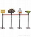 Stanchions With Display Bowl