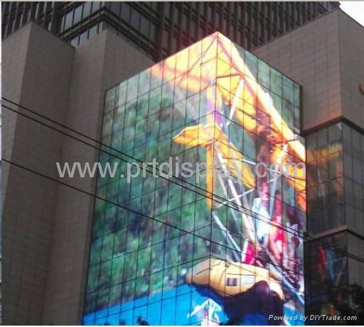 Aluminum Full Color Outdoor LED Strip Screen