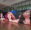 P12.5 full color mesh led curtain display