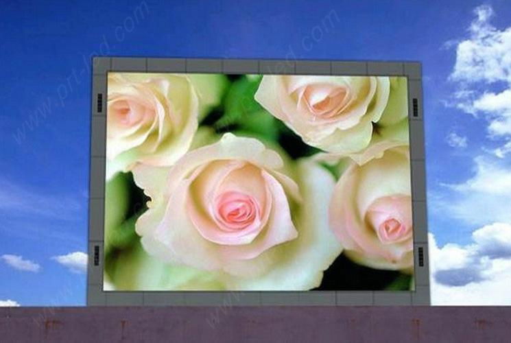 Pitch 10mm DIP full color outdoor led display 2