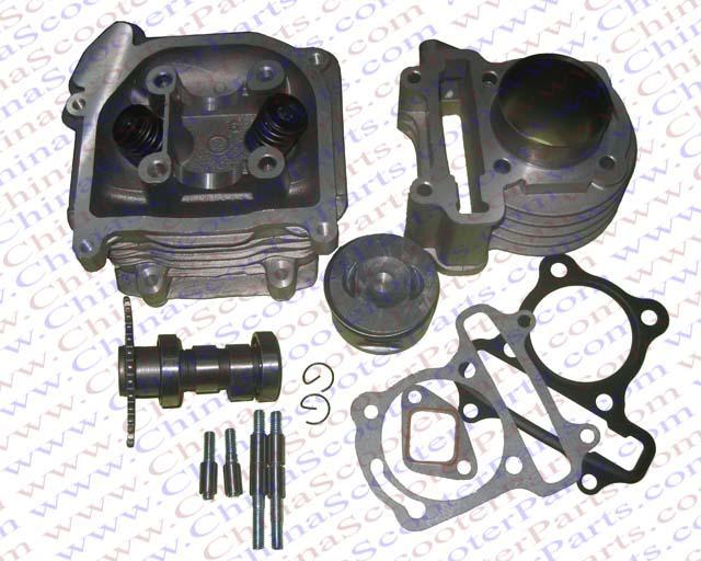 Scooter Performance Parts/cylinder kit For GY6125CC CY71 (China