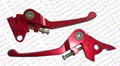 Dirt bike performance parts/CNC Folded Brake and clutch handle