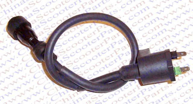 Chinese scooter parts/Ignition coil for  2 stroke 50CC Scooter