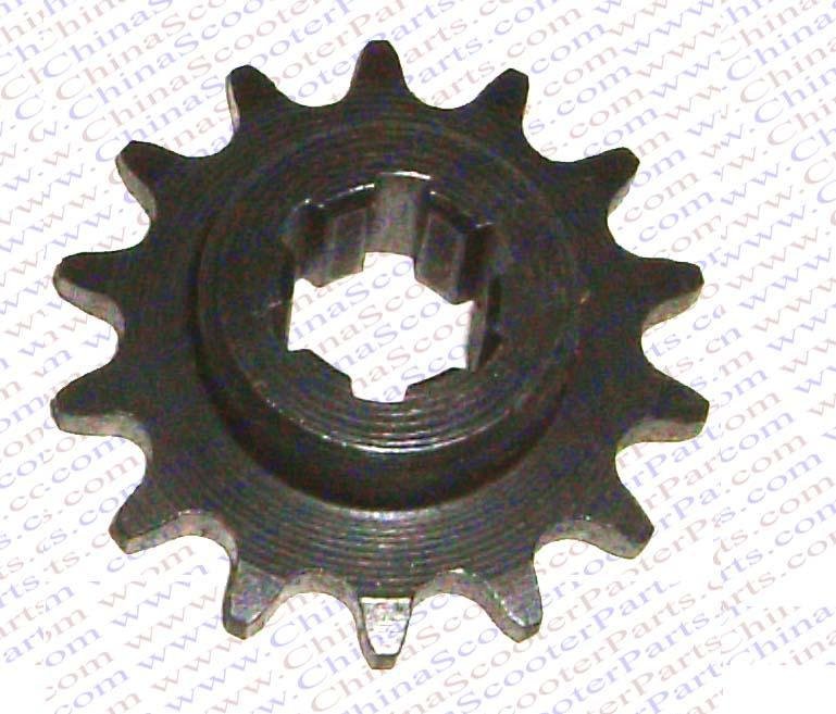 Gas Scooter performance parts/Front Sprocket for Gas Scooter 2