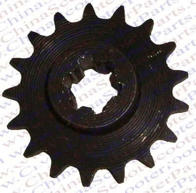 Gas Scooter performance parts/Front Sprocket for Gas Scooter 4
