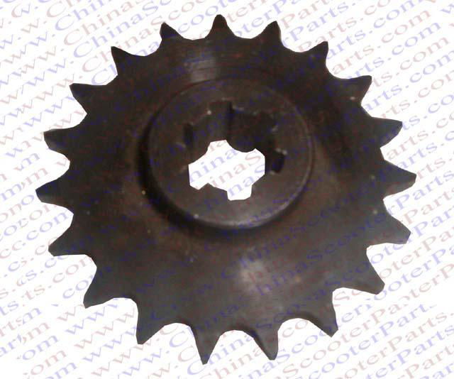 Gas Scooter performance parts/Front Sprocket for Gas Scooter 5