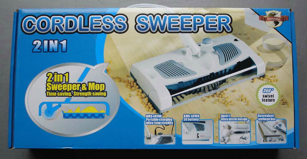 New Home Cleaner 2 in 1 Cordless Rechargeable Sweeper  4