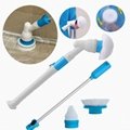 As seen on TV Hot selling Turbo scrub Spin Scrubber with 3 brushes