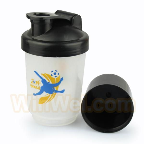 Shaker protein powder cup fitness portable Layered 700ml cups 3