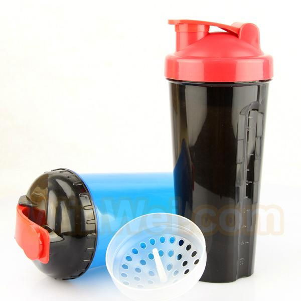 Smart Shaker Bottle Protein Cup 700ml 2