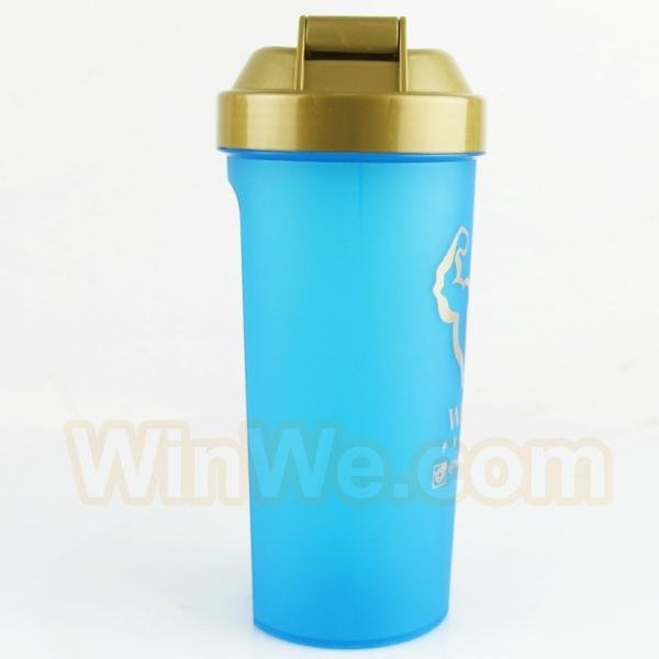 Shaker 1L water bottle with storage container