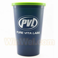 Plastic 16oz smooth stadium cup