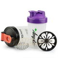 300ML Smart Shake Gym Protein Shaker Mixer Cup Blender Bottle Whisk Ball 1