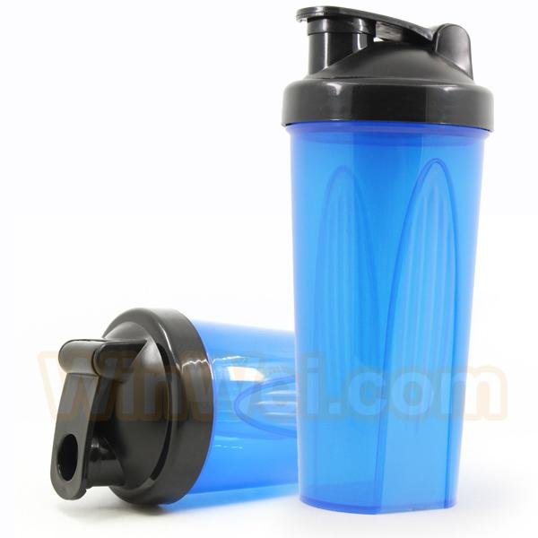 Bpa free gym fitness shaker bottle