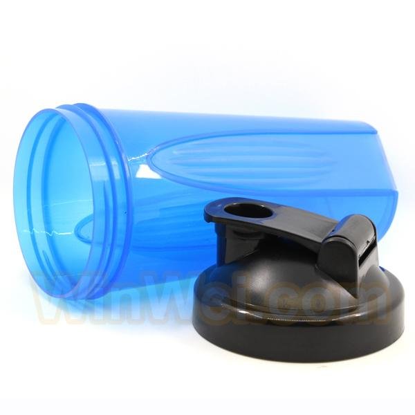 Bpa free gym fitness shaker bottle 2