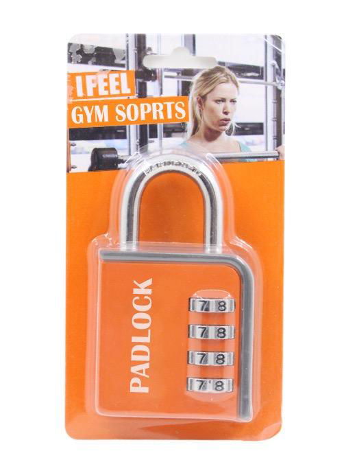 Combination Lock 4 Digit Outdoor Waterproof Padlock for School Gym Locker, Sport 2