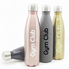 Cola Shape Steel Bottle Insulated Vacumm Slim style