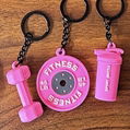 Fit Club Keychain set 3