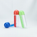 Portable Pill Box Water Cup 2 in 1 Water