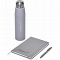 Bottle Gift Pack Aluminium Water Bottle A5 Notebook & Metal Ballpen in Gift Box 
